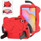 For Samsung Galaxy Tab S6 Lite 10.4 Ice Baby EVA Shockproof Hard PC Tablet Case(Red+Black) - 1