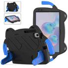 For Samsung Galaxy S6 10.5 2019 Ice Baby EVA Shockproof Hard PC Tablet Case(Black+Blue) - 1