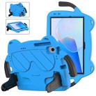 For Huawei Matepad SE 10.4 2023 Ice Baby EVA Shockproof Hard PC Tablet Case(Sky Blue+Black) - 1