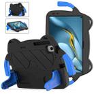 For Huawei Matepad Pro 10.8 2021/2019 Ice Baby EVA Shockproof Hard PC Tablet Case(Black+Blue) - 1