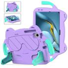 For Huawei Matepad Pro 10.8 2021/2019 Ice Baby EVA Shockproof Hard PC Tablet Case(Light Purple+Mint Green) - 1