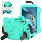 For Huawei Matepad Pro 10.8 2021/2019 Ice Baby EVA Shockproof Hard PC Tablet Case(Mint Green+Black) - 1