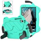 For Nokia T20 10.36 2021 Ice Baby EVA Shockproof Hard PC Tablet Case(Mint Green+Black) - 1