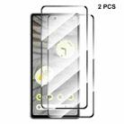 2pcs For Google Pixel 7A ENKAY Full Glue High Aluminum-silicon Tempered Glass  Film - 1