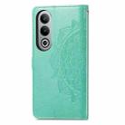 For  OnePlus Nord CE4 Mandala Flower Embossed Leather Phone Case(Green) - 3