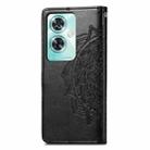 For OnePlus Nord N30 SE Mandala Flower Embossed Leather Phone Case(Black) - 3