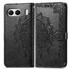 For OnePlus Nord 4 Mandala Flower Embossed Leather Phone Case(Black) - 2