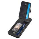 For Google Pixel 9a Carbon Fiber Vertical Flip Zipper Phone Case(Black) - 3