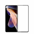 For OPPO K11x PINWUYO 9H 2.5D Full Screen Tempered Glass Film(Black) - 1