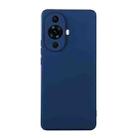 For Huawei Nova 11 Pro ENKAY Hat-Prince Liquid Silicone Shockproof Soft Phone Case(Dark Blue) - 1