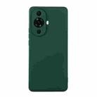 For Huawei nova 11 Pro ENKAY Hat-Prince Liquid Silicone Shockproof Protective Soft Case(Dark Green) - 1