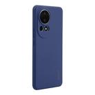 For Huawei nova 12 ENKAY Hat-Prince Liquid Silicone Shockproof Protective Soft Case(Dark Blue) - 1