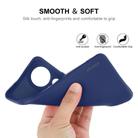 For Huawei nova 12 ENKAY Hat-Prince Liquid Silicone Shockproof Protective Soft Case(Dark Blue) - 3