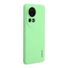 For Huawei nova 12 ENKAY Hat-Prince Liquid Silicone Shockproof Protective Soft Case(Light Green) - 1