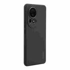 For Huawei nova 12 Pro ENKAY Hat-Prince Liquid Silicone Shockproof Protective Soft Case(Black) - 1