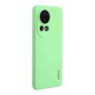 For Huawei nova 12 Pro ENKAY Hat-Prince Liquid Silicone Shockproof Protective Soft Case(Light Green) - 1