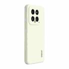 For Xiaomi 14 ENKAY Hat-Prince Liquid Silicone Shockproof Soft Phone Case(Beige) - 1