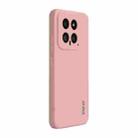 For Xiaomi 14 ENKAY Hat-Prince Liquid Silicone Shockproof Soft Phone Case(Pink) - 1