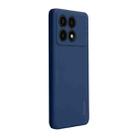 For Xiaomi Poco F6 Pro / Redmi K70 ENKAY Hat-Prince Liquid Silicone Shockproof Soft Phone Case(Dark Blue) - 1