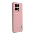 For Xiaomi Poco X6 Pro / Redmi K70E ENKAY Hat-Prince Liquid Silicone Shockproof Soft Phone Case(Pink) - 1