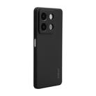 For Redmi Note 13 5G ENKAY Hat-Prince Liquid Silicone Shockproof Soft Phone Case(Black) - 1