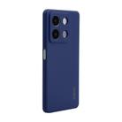 For Redmi Note 13 5G ENKAY Hat-Prince Liquid Silicone Shockproof Soft Phone Case(Dark Blue) - 1