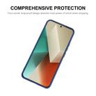 For Redmi Note 13 5G ENKAY Hat-Prince Liquid Silicone Shockproof Soft Phone Case(Dark Blue) - 2