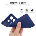 For Redmi Note 13 5G ENKAY Hat-Prince Liquid Silicone Shockproof Soft Phone Case(Dark Blue) - 3