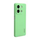 For Redmi Note 13 5G ENKAY Hat-Prince Liquid Silicone Shockproof Soft Phone Case(Light Green) - 1