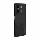 For Redmi Note 13 Pro 5G / 小米Poco X6 5G ENKAY Hat-Prince Liquid Silicone Shockproof Soft Phone Case(Black) - 1