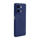 For Redmi Note 13R Pro ENKAY Hat-Prince Liquid Silicone Shockproof Soft Phone Case(Dark Blue) - 1