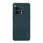 For OnePlus 12 ENKAY Liquid Silicone Soft Shockproof Phone Case(Dark Green) - 1