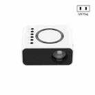 YT300 Home Multimedia Mini Remote Projector Support Mobile Phone(US Plug White) - 1