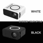 YT300 Home Multimedia Mini Remote Projector Support Mobile Phone(US Plug White) - 2