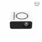 YT300 Home Multimedia Mini Remote Projector Support Mobile Phone(EU Plug White) - 1