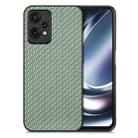 For OnePlus Nord CE 2 Lite 5G Carbon Fiber Texture Leather Back Cover Phone Case(Green) - 1