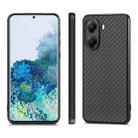 For Redmi Turbo 4 Carbon Fiber Texture Leather Back Cover Phone Case(Black) - 2