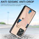 For Redmi Note 12 5G Global Carbon Fiber Wallet Flip Card K-shaped Holder Phone Case(Blue) - 6