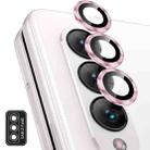 For Samsung Galaxy Z Fold5 / A25 5G ENKAY Hat-Prince 9H Rear Lens Aluminium Alloy Tempered Glass Film(Pink) - 1
