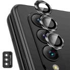 For Samsung Galaxy Z Fold5 / A25 5G ENKAY Hat-Prince 9H Rear Lens Aluminium Alloy Tempered Glass Film(Black) - 1