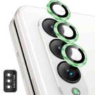 For Samsung Galaxy Z Fold5 / A25 5G ENKAY Hat-Prince 9H Rear Lens Aluminium Alloy Tempered Glass Film(Green) - 1