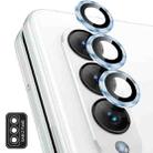 For Samsung Galaxy Z Fold5 / A25 5G ENKAY Hat-Prince 9H Rear Lens Aluminium Alloy Tempered Glass Film(Blue) - 1