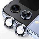 For Samsung Galaxy Z Flip5 ENKAY Hat-Prince 9H Rear Lens Aluminium Alloy Tempered Glass Film(Blue) - 1