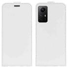 For Redmi Note 12S R64 Texture Single Vertical Flip Leather Phone Case(White) - 1