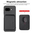 For Google Pixel 9a Carbon Fiber Leather Card Magsafe Phone Case(Black) - 2