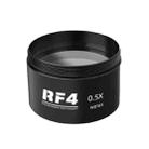 Ten-fold With Scale Microscope Wide-angle Eyepiece, RF4 0.5X microscope multiplier lens:600 - 1