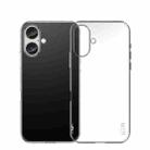 For iPhone 16 MOFI Ming Series Ultra-thin TPU Phone Case(Transparent) - 1