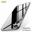 For iPhone 16 MOFI Ming Series Ultra-thin TPU Phone Case(Transparent) - 2