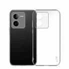 For vivo iQOO Z9 MOFI Ming Series Ultra-thin TPU Phone Case(Transparent) - 1