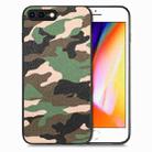 For iPhone SE 2022 / 7 / 8 Camouflage Leather Back Cover Phone Case(Green) - 1